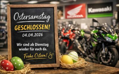 Ostersamstag geschlossen